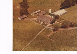 BOE 2 t Voorde ca  1976 luchtfoto